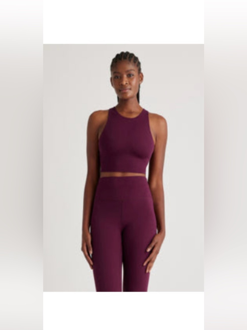 Quince Lot | 2 Sets | Ultra-Form High-Rise Pocket Leggings & Cropped Tank L/XL